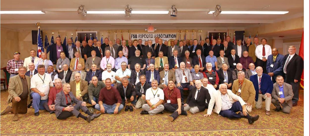 2018 Reunion Veterans Group Photo