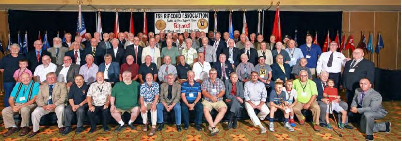 2019 Reunion Veterans Group Photo